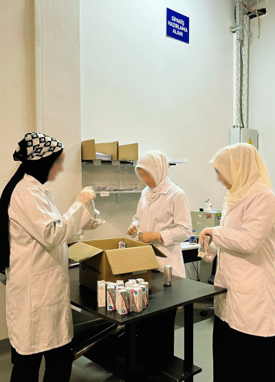 Galepharma Sipariş Hazırlama Alanı